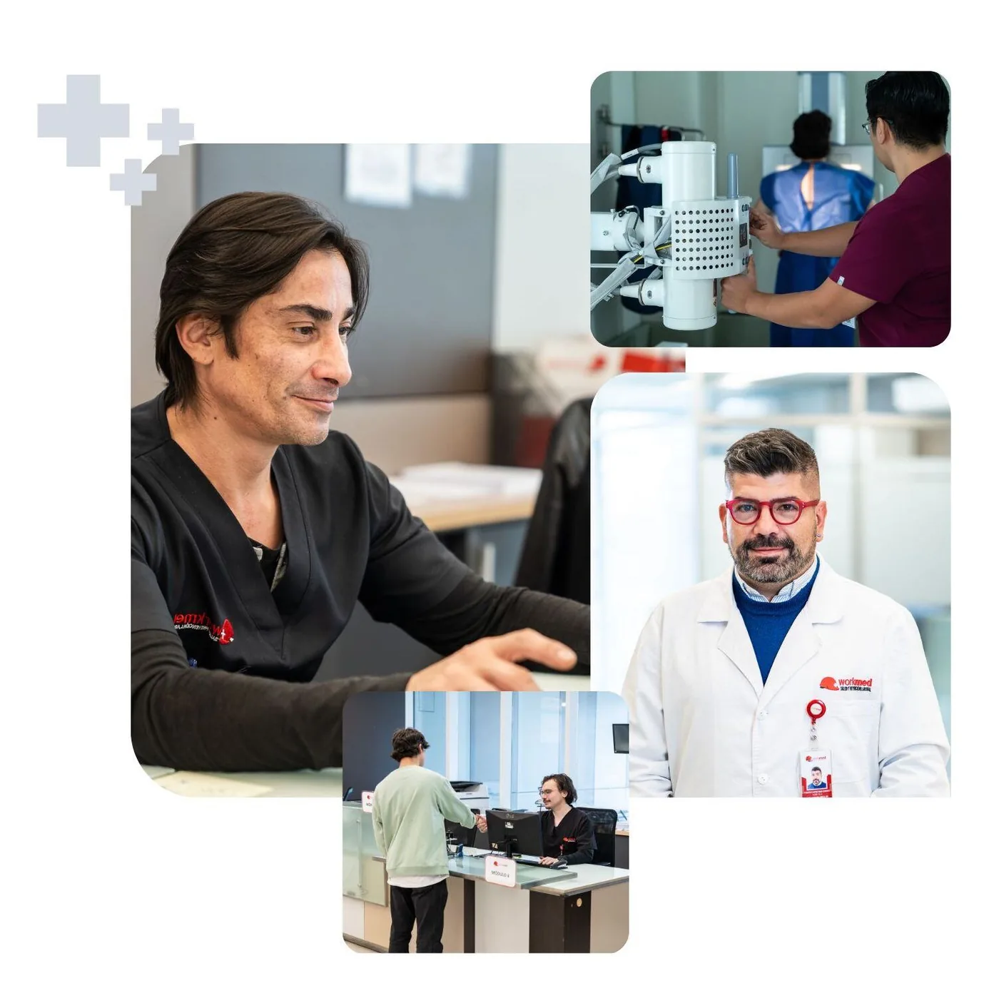 Equipo y atención Workmed